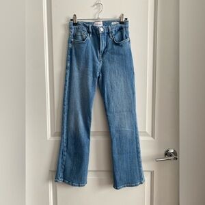 Frame Denim Light Blue Flare Jeans